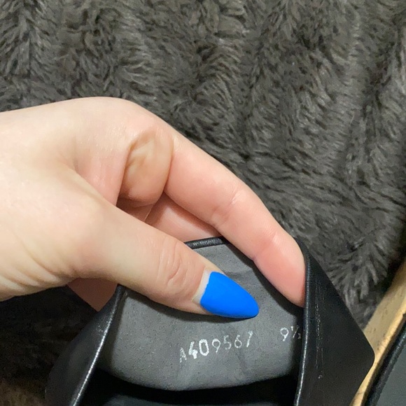 🎀Stuart Weitzman Black leather cork sandal platform! - Picture 8 of 9